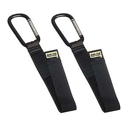 RIP-TIE Rip-Tie Carabiner Cable Carrier  9in.  2-Pack  Bla 113 0347